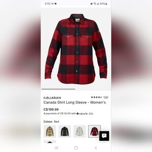 Fjallraven Canada Shirt